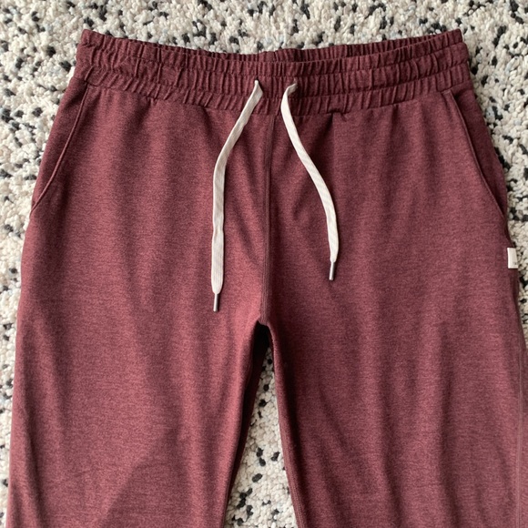 Vuori Women’s Performance Jogger Ruby Heather Red Soft Comfy Size Small - Picture 8 of 13